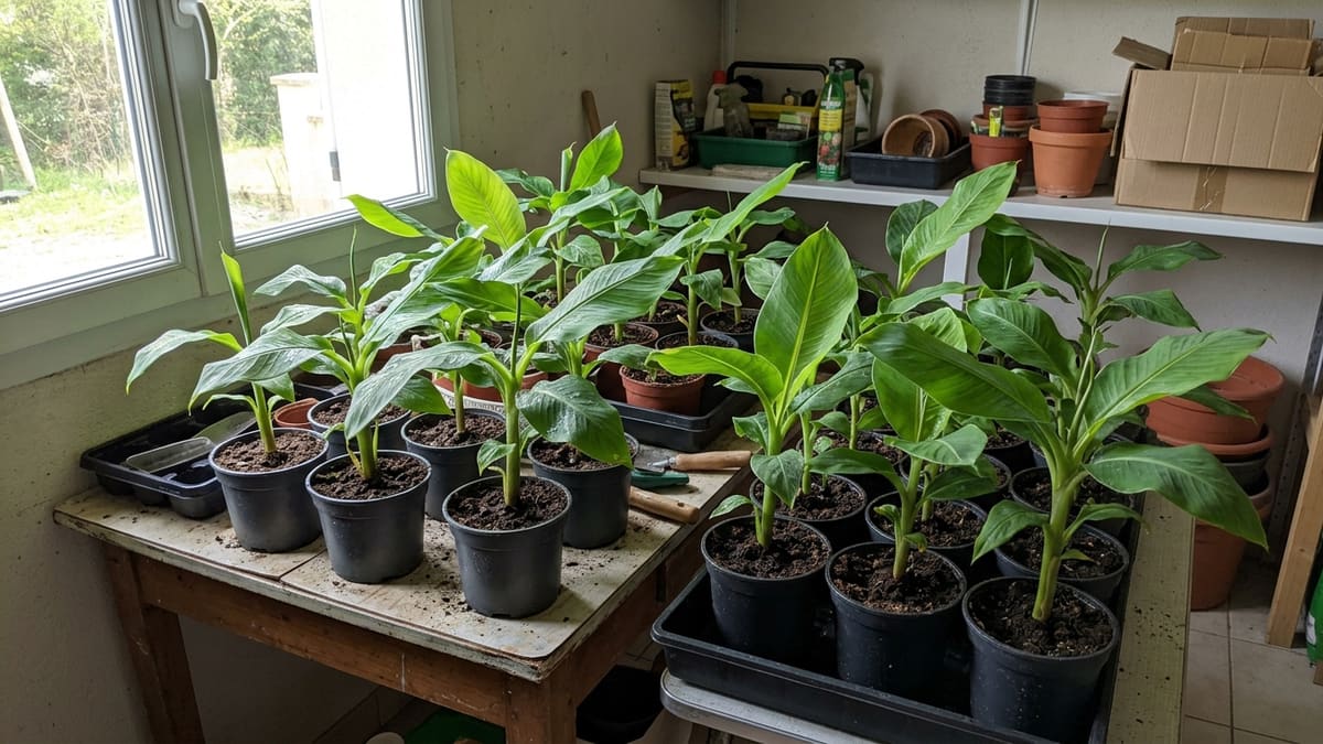How to grow a banana plant from seed