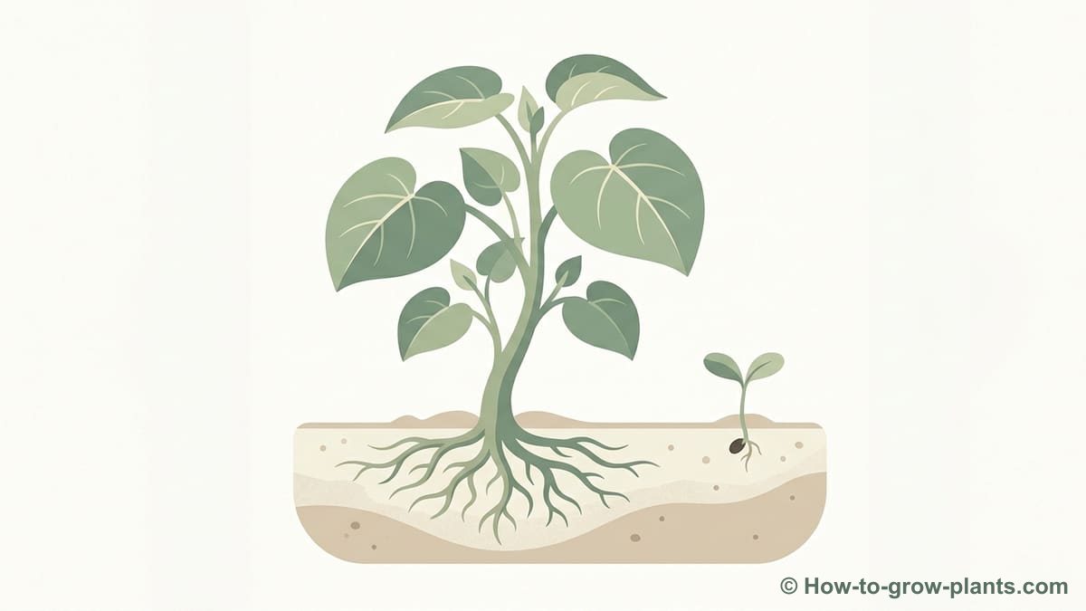 Illustration : Pourquoi les boutures de racines sont la méthode la plus rapide et la plus simple pour la propagation du Paulownia