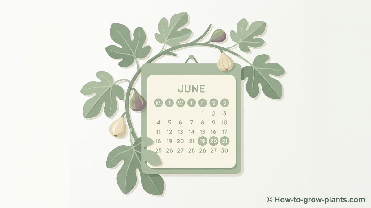 Illustration: Best time for fig tree air layering Illustration: When is the best time of year to air layer a fig tree?